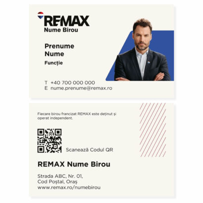 Carte de vizită agent și semnătura e-mail
